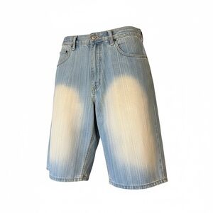Men's Faded Blue Jean Shorts